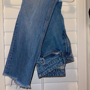 Calvin Klein Straight leg high rise jeans